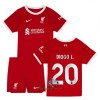 Officiële Voetbalshirt + Korte Broek Liverpool Diogo J 20 Thuis 2023-24 - Kids